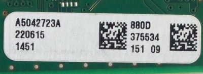 MAIN PARA TV SONY BRAVIA 4K UHD HDR SMART TV / NUMERO DE PARTE A-5042-741-A  / A5042723A 880 / 100972432 / A-5042-723-A 880 / 1-009-724-32 / DISPLAY HV650QUB-F9K / MODELO KD-65X80K / KD65X80K - Imagen 3